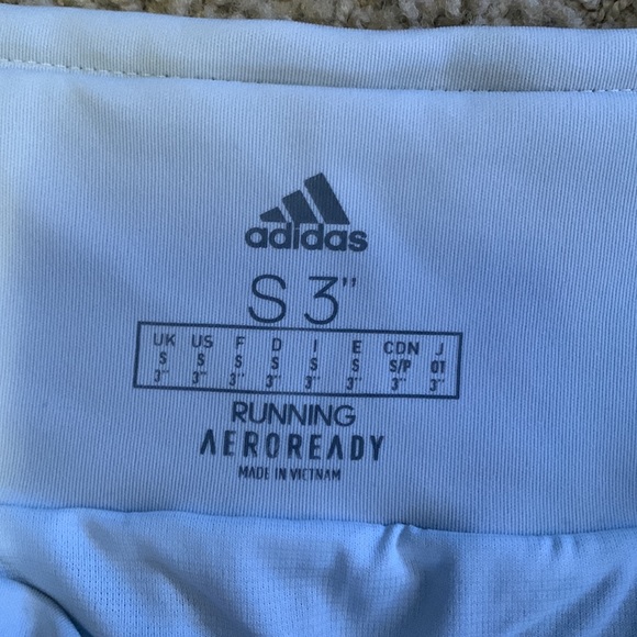 Dark teal adidas athletic shorts - Picture 2 of 3